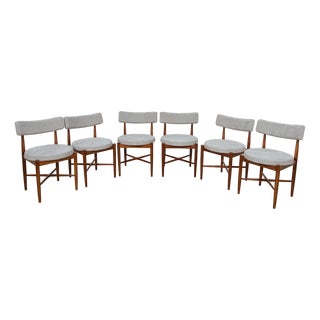 Mid-Century Teak Dining Chairs by Ib Kofod Larsen for G-Plan, 1960s, Set of 6 For Sale