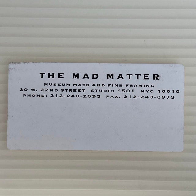 1980s Modernist Mixed Media - Jackie Rice (Smithsonian Artist / Risd Dean) - Axa Financial Collection For Sale - Image 12 of 12