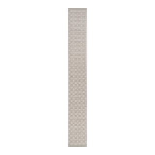Rug & Kilim’s Scandinavian Style Extra Long Runner, With Geometric Patterns For Sale