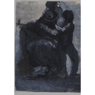 Auguste Rodin, Femme et ses enfants, Etching For Sale