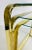 Design Institute of America Brass Modernist Nesting Tables For Sale - Image 10 of 12