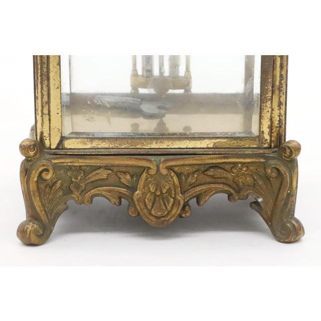 Antique New Haven Clock Co. Regulator Clock With Key For Sale In New York - Image 6 of 13