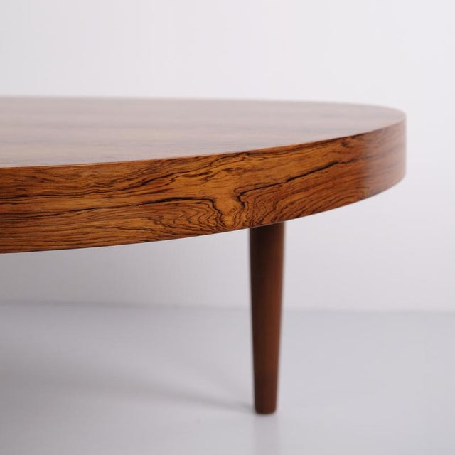 Model PD 81 Coffee Table in Rosewood by Axel Stensen for Povl Dinesen, Denmark, 1960s For Sale - Image 11 of 12