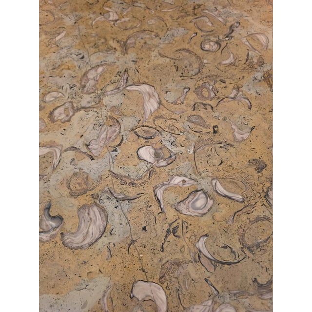 1960s Sophisticate by Tomlinson Mid-Century Marble Coffee Table For Sale - Image 12 of 13