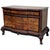 1900s Venetian Baroque Commode Chest of Drawers in Burl Walnut with Ebonized Det For Sale - Image 15 of 18