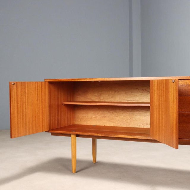 Vintage Sideboard in Teak, 1960s For Sale - Image 4 of 11