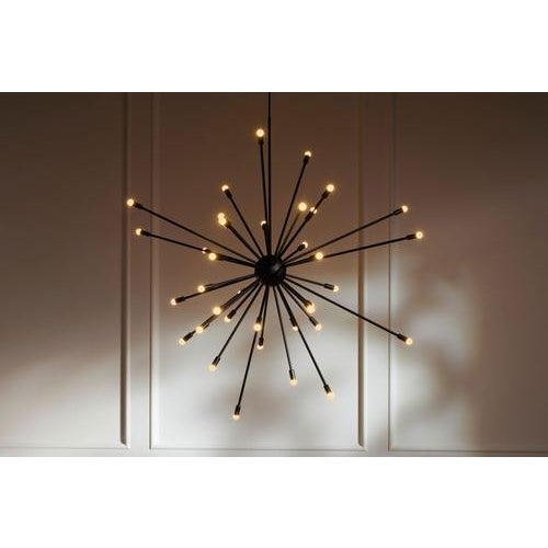 Black White Galaxy Pendant Lamp by Charles and Ray Eames for Cassina For Sale - Image 8 of 12