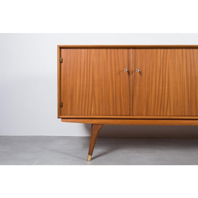 Scandinavian Mid-Century Modern Sideboard in Teak by Sven Andersen, 1950s For Sale - Image 10 of 17