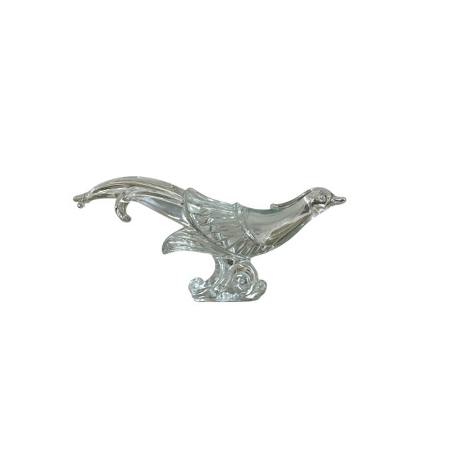 Glass Vintage Glass Pheasants For Sale - Image 7 of 12