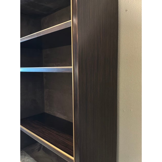 Modern Caracole Signature Hightower Bookcase For Sale - Image 3 of 10