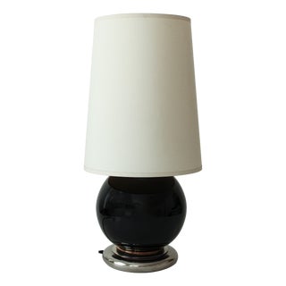 Art Deco Table Lamp in the style of Jacques Adnet, 1930s For Sale