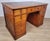 Victorian Writing Desk in Oak and Leather, 1890 For Sale - Image 4 of 18