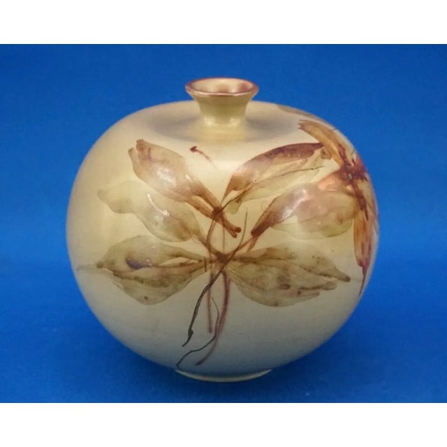 Art Deco Gold Luster Ceramic Vase by Riccardo Gatti, Italy, 1930s For Sale - Image 3 of 18