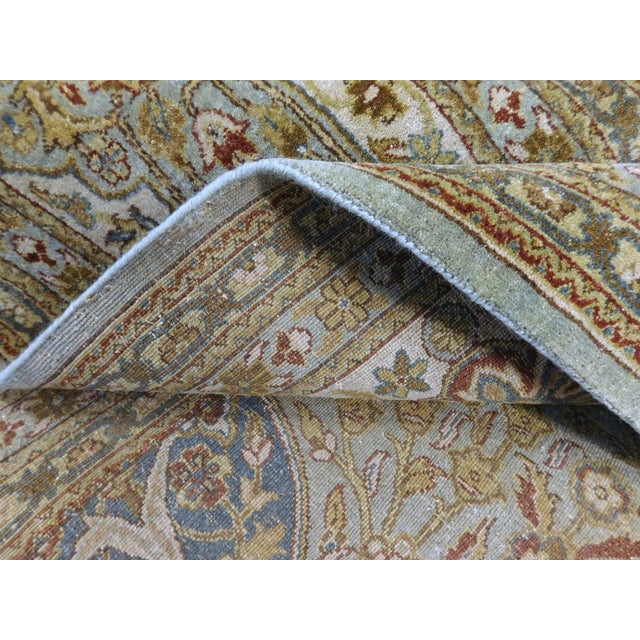 Hand Knotted Indian Rug - 8'x 10'6" For Sale - Image 16 of 18
