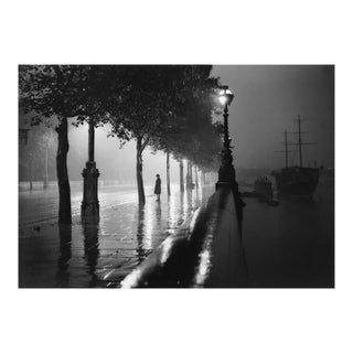 'Rainy Embankment' Unframed Archival Pigment Print For Sale