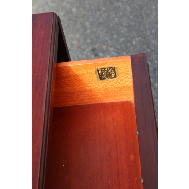 Early 20th Century Vintage Georgian Mahogany 1-Drawer Drop-Leaf Writing Table For Sale - Image 12 of 12