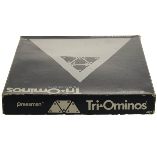 Black 1960s Tri-Omino Board Game For Sale - Image 8 of 9
