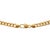 Late 20th Century Vintage 18k Yellow Gold Chunky Graduated Curb Link Chain Necklace For Sale - Image 5 of 8