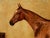 1910s Antique Horse Painting Attributed to Alfred Grenfell Haigh “Chestnut Hunter in a Loose Box” Oil on Canvas, 1910s For Sale - Image 5 of 10