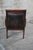 Late 20th Century Henredon Mahogany Distressed Leather French Empire Regency Club Lounge Armchair For Sale - Image 9 of 12
