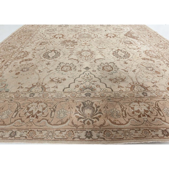 1930s Persian Tabriz Rug For Sale - Image 9 of 11