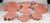 Salmon Colored Plates, Set of 15 For Sale - Image 9 of 10