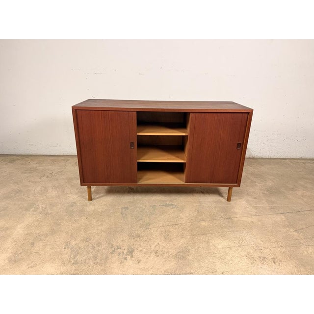 Chest of Drawers in Teak by Kajsa & Nils Nisse Strinning for String, 1960s For Sale - Image 14 of 18
