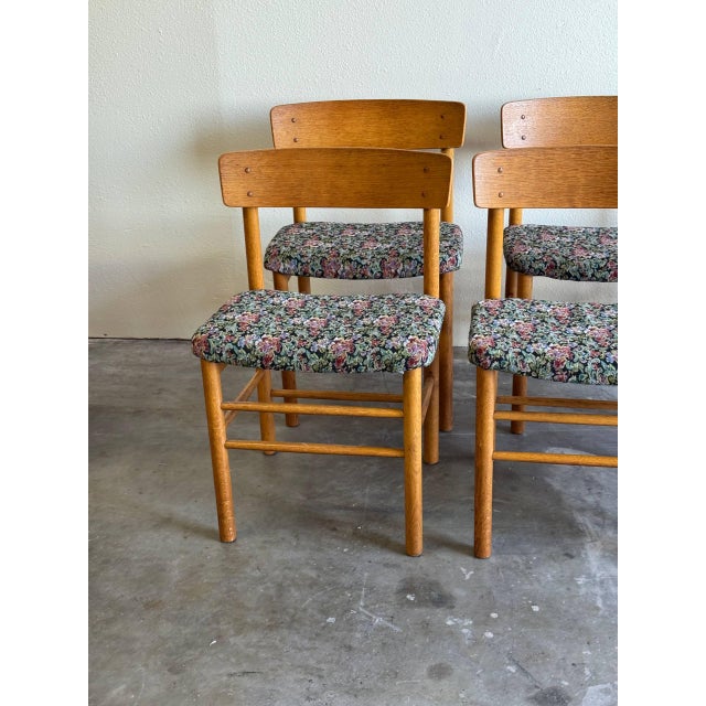 1960s Danish Modern Oak Dining Chairs by Farstrup - Set of 6 For Sale - Image 9 of 10