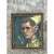 Wood Vintage Figurative Oil Painting on Canvas For Sale - Image 7 of 12