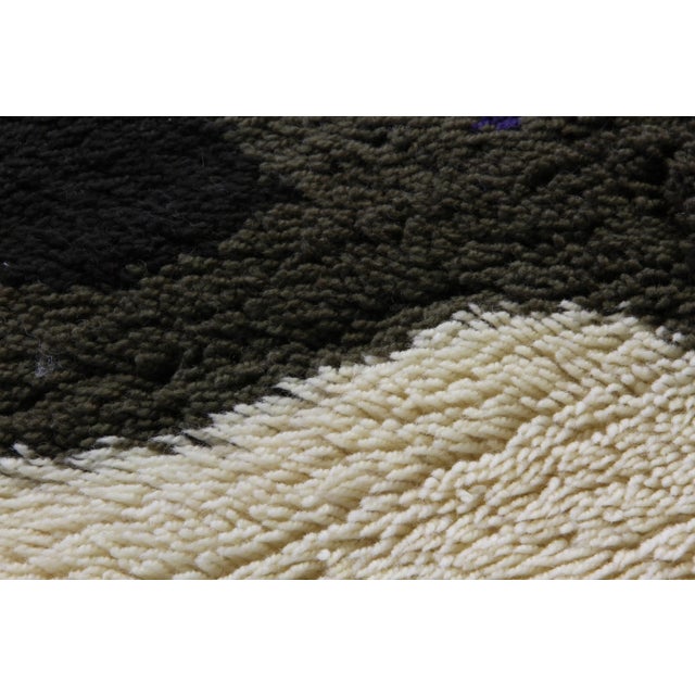 Textile Brasilia Rya Rug by Ib Antoni for Egetaepper, 1974 For Sale - Image 7 of 15