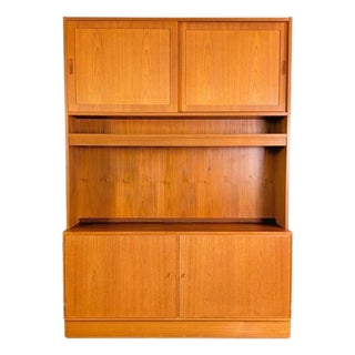 Mid-Century Bookcase in Teak by Poul Hundevad, 1960s For Sale