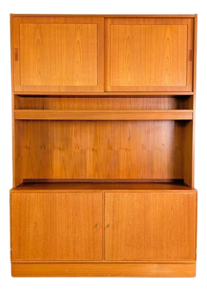 Mid-Century Bookcase in Teak by Poul Hundevad, 1960s