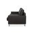 Brown Leather Vida Three-Seater Sofa from Rolf Benz For Sale - Image 5 of 6