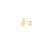 Traditional Marco Bicego Jaipur Color 18k Yellow Gold Bezel Set Citrine Quartz Stud Earrings, Pair For Sale - Image 3 of 5