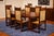 Set of 12 Brazilian Modern Dining Chairs in Rosewood & Caning by Fatima, 1960s Lot 606A For Sale - Image 16 of 16