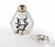 Art Deco Bohemian Glass Bottle, Europe, 1930s For Sale - Image 4 of 6