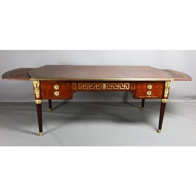 20th Century Mahogany Desk For Sale - Image 4 of 17