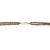 Gold 73 Ct Pyrite Beaded Double Strand Necklace With Silver Clasp 2.8mm Beads 18” Long For Sale - Image 8 of 18
