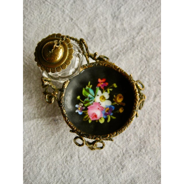 Mid 19th Century Old Paris Napoleon III Inkwell For Sale - Image 6 of 6