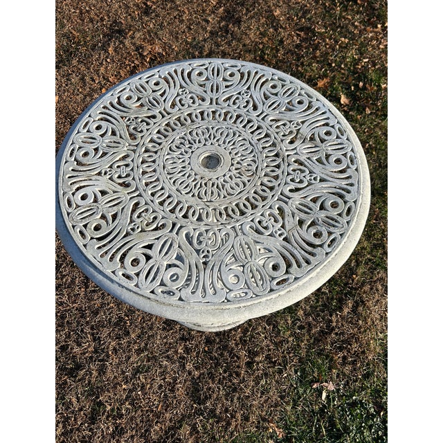 American Hanamint Bistro Table, Attributed For Sale - Image 3 of 3