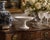 A lovely antique Belgian white porcelain decorative pedestal compote or fruit bowl with gilt details. Made by Boch La...