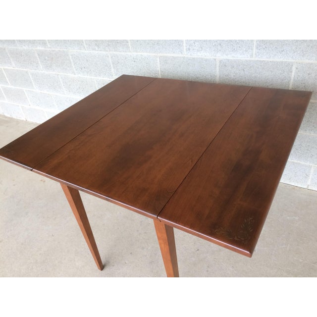 L. Hitchcock Maple Harvest Drop Leaf Table Chairish