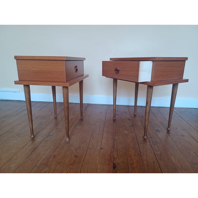 1960s Bedside Tables, 1960s, Set of 2 For Sale - Image 5 of 11