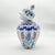 Handmade Ceramic Small Lidded Vase (20cm) – “Küpecik” Form with Colorful Tulips – Elegant Tabletop Accent For Sale - Image 6 of 8