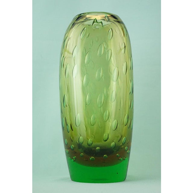 Glass Vase attributed to Flavio Poli, Italy, 1940s For Sale - Image 9 of 18