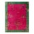 1920s Pink Cerise Floral Vase Antique Chinese Art Deco Carpet 9' X 11' 6'' Knotted Wool Rug For Sale