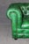 Animal Skin Custom Made English Emerald Green Tufted Chesterfield Sofa For Sale - Image 7 of 12