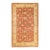 Mogul, One-of-a-Kind Hand-Knotted Area Rug in Orange, 5' 1" x 8' 3" For Sale