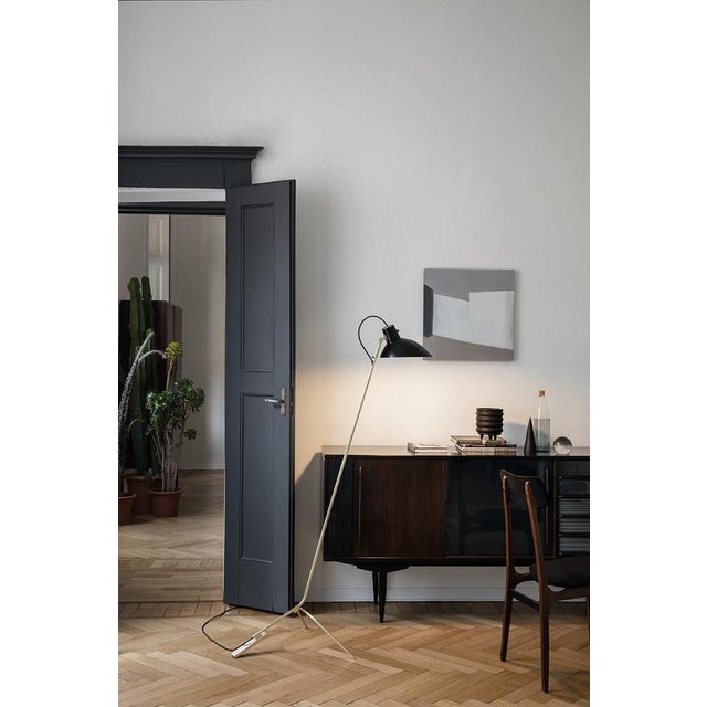 Yellow and Black VV Cinquanta Floor Lamp by Vittoriano Viganò for Astep For Sale - Image 10 of 15