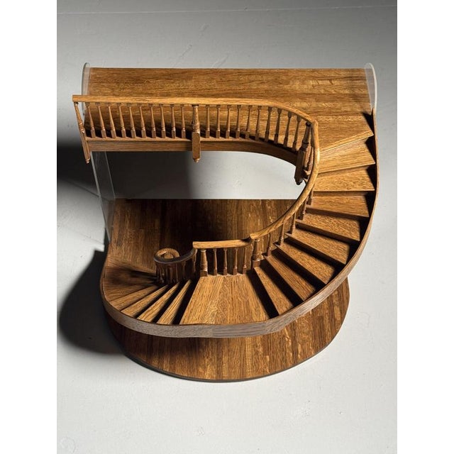 Architectural Staircase Model in Wood For Sale - Image 10 of 18